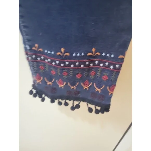 embroidered jeans women size 14 - Picture 4 of 6